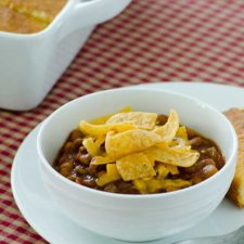 Barbecue Chili with Corn | realmomkitchen.com