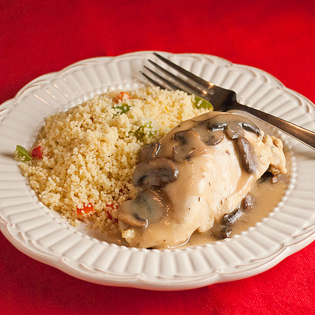 Mushroom Dijon Chicken | realmomkitchen.com