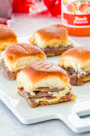Hot Roast Beef Party Sandwiches