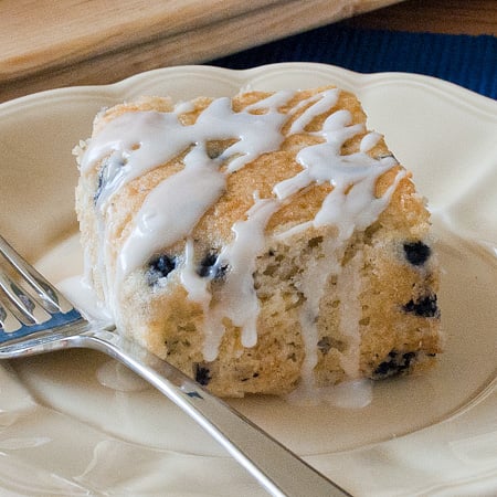 Lemon Blueberry Coffee Cake | realmomkitchen.com