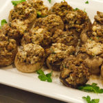 Sausage Stuffed MUshrooms | realmomkitchen.com