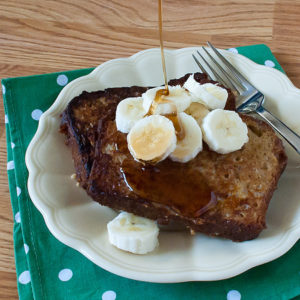 Banana Bread French Toast | realmomkitchen.com