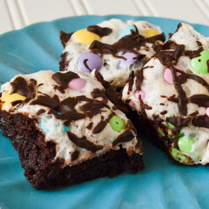 Spring Celebration Brownies | realmomkitchen.com