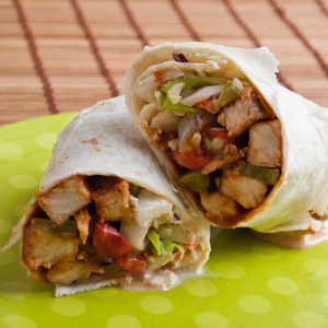 BBQ CHicken Wraps | realmomkitchen.com