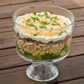 Hearty Eight Layer Salad | realmomkitchen.com