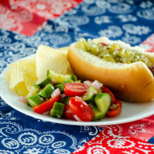 Cucumber and Tomato Salad | realmomkitchen.com