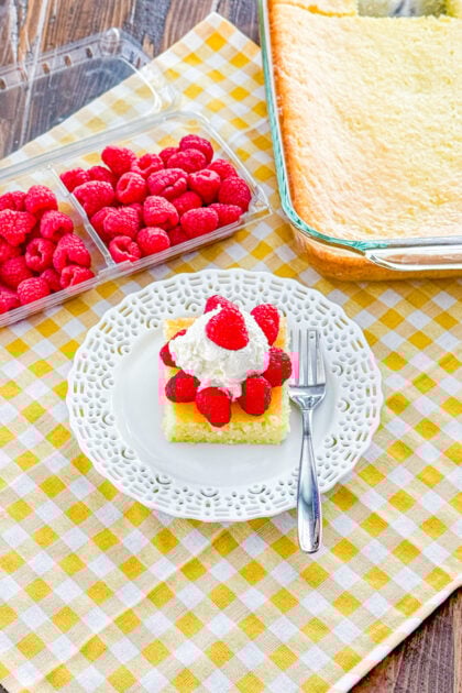 two ingredient lemon angel food cake