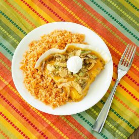 Microwave Chicken Tortilla Pie | realmomkitchen.com