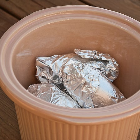 How to Make Crock Pot Baked Potatoes –