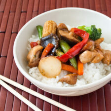 Teriyaki Chicken Rice Bowls | realmomkitchen.com