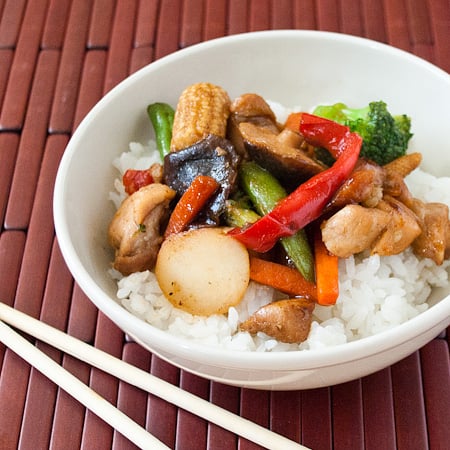 Teriyaki Chicken Rice Bowls | realmomkitchen.com