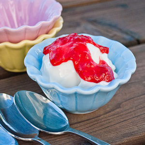 Vanilla Frozen Yogurt | realmomkitchen.com