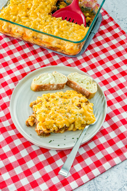 mac and cheese lasagna recipe