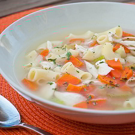 Easy Chicken Noodle Soup | realmomkitchen.com