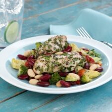 Calabrian Style Chicken with Beans | realmomkitchen.com
