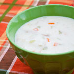 Creamy Turkey and Rice Soup | realmomkitchen.com