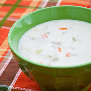 Creamy Turkey and Rice Soup | realmomkitchen.com