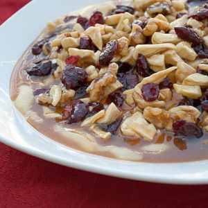 Fruit and Caramel Brie | realmomkitchen.com