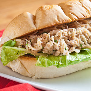 Chicken Caesar Salad Sandwiches | realmomkitchen.com