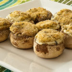 Cheese Stuffed Mushrooms | realmomkitchen.com