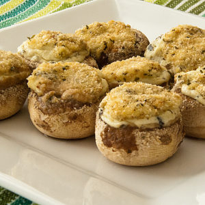 Cheese Stuffed Mushrooms | realmomkitchen.com