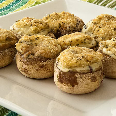 Cheese Stuffed Mushrooms | realmomkitchen.com