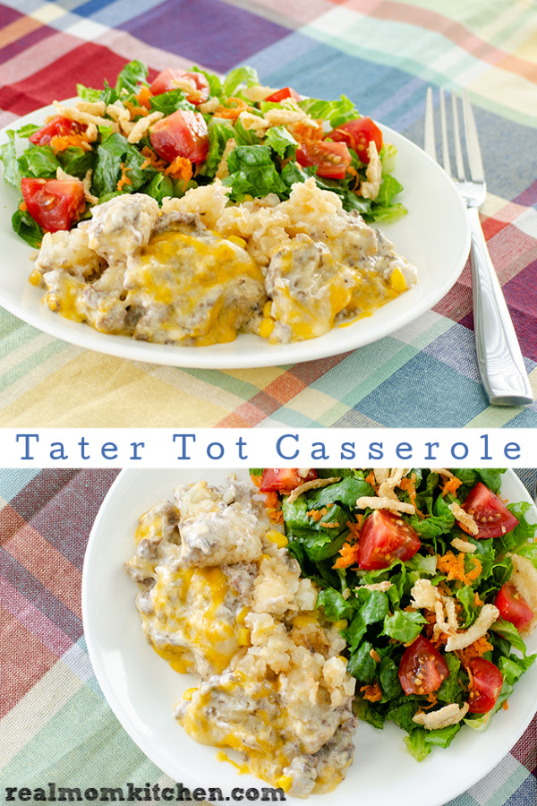 Tater Tot Casserole | realmomkitchen.com