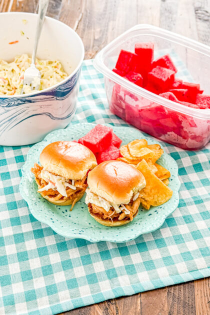 buffalo chicken sliders recipe