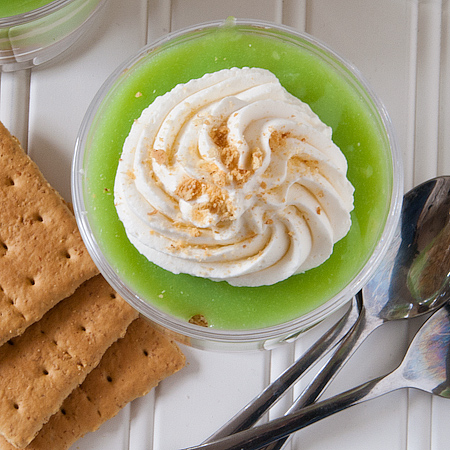 Key Lime Coconut Parfaits Key Lime Coconut Parfait top view