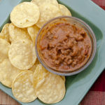 Beef and Bean Dip - Burrito Filling | realmomkichen.com