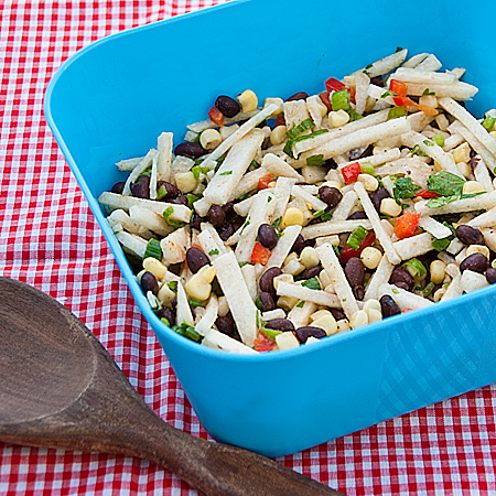 Salads Perfect for the 4th of July - Jicama Salad | realmomkitchen.com