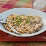 Cheesy Beef Stroganoff | realmomkitchen.com