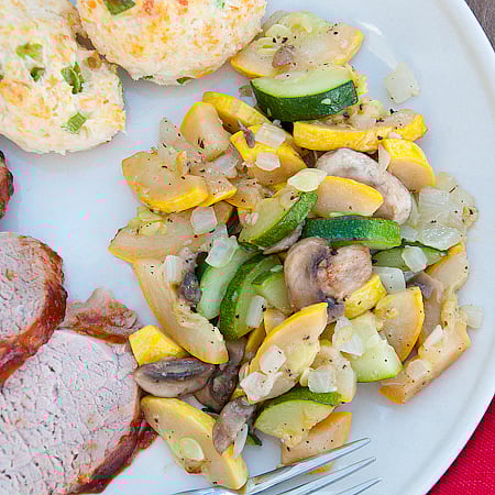 Squash and Mushroom Medley