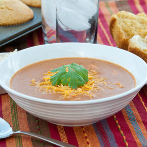 Easy Chicken Enchilada Soup | realmomkitchen.com