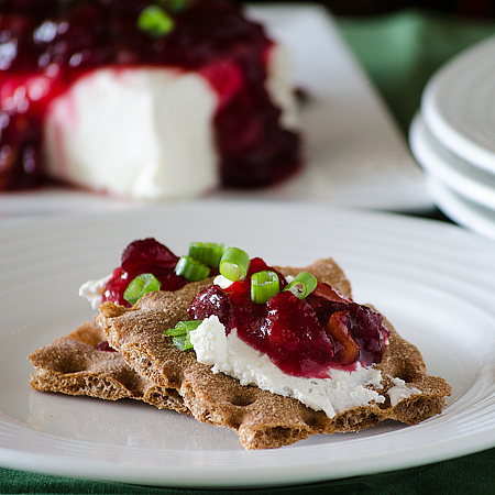 Cranberry-Chili Cheese Spread