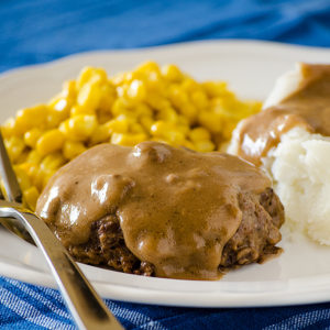 Slow Cooked Salisbury Steak | realmomkitchen.com