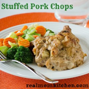 Stuffed Pork Chops | realmomkitchen.com