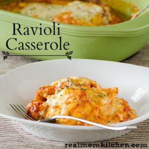 Ravioli Casserole | realmomkitchen.com