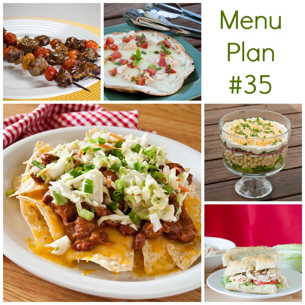 rmk menu plan week 35 with free printable shopping list