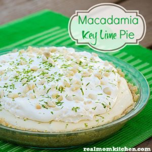 Macadamia Key Lime Pie | realmomkitchen.com