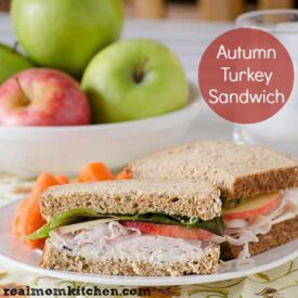 Autumn Turkey Sandwich | realmomkitchen.com