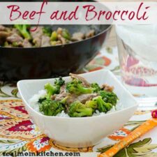 Beef and Broccoli | realmomkitchen.com
