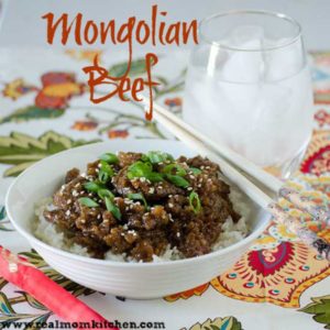 Mongolian Beef | realmomkitchen.com