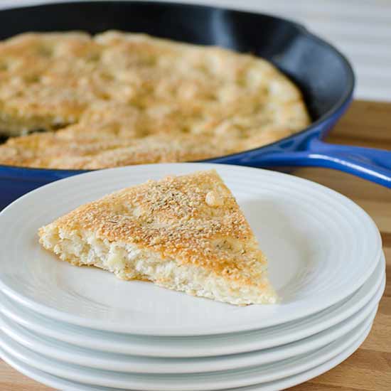 One Hour Skillet Foccacia | realmomkitchen.com