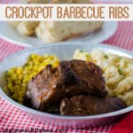 Crockpot Barbecue Ribs | realmomkitchen.com