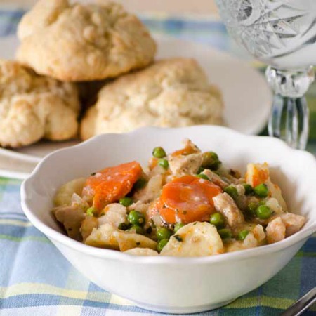 Crock Pot Cuisine Roasted Chicken and Dumplings 450