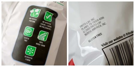 Gluten Free labels#SmartfoodDelight