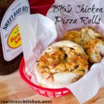 BBQ Chicken Pizza Rolls | realmomkitchen.com