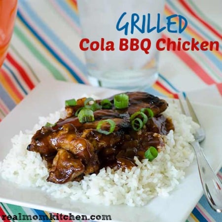 Grilled Cola BBQ Chicken