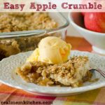 Easy Apple Crumble | realmomkitchen.com